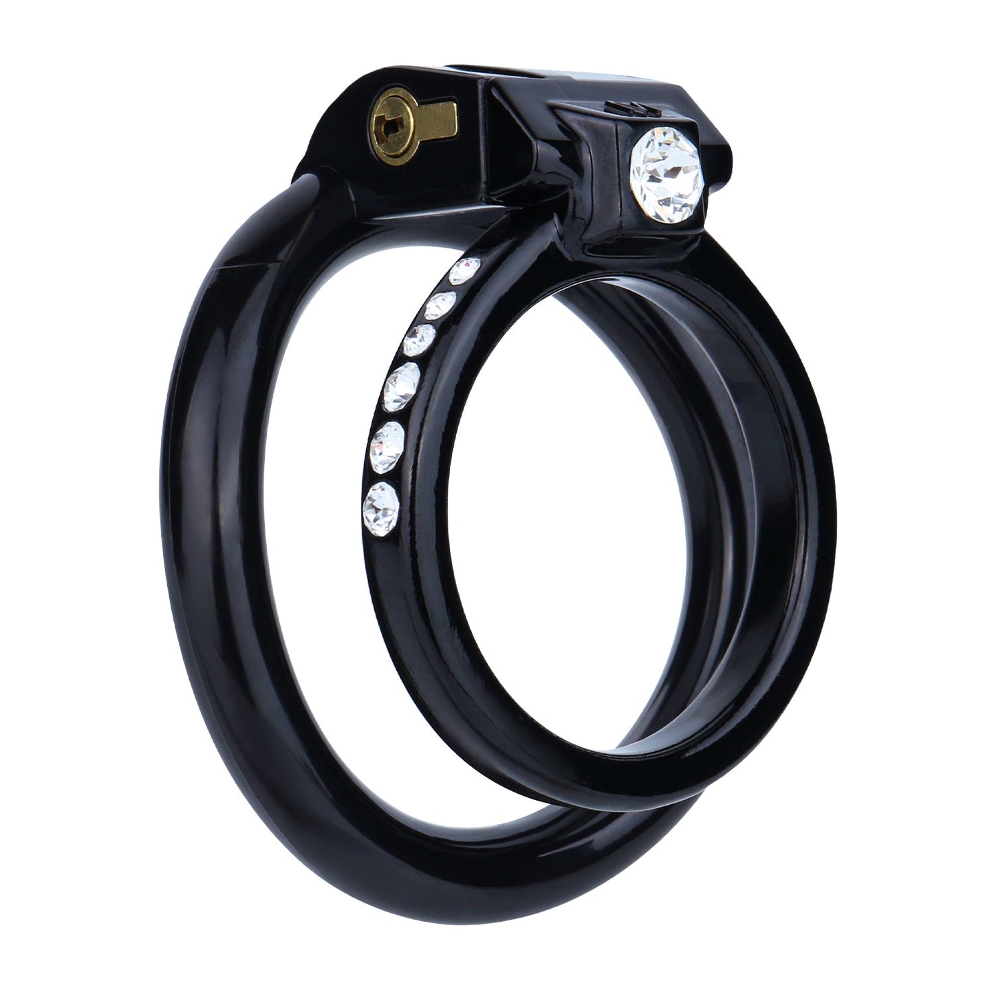 Time Contract Diamond-Accent Chastity Cage