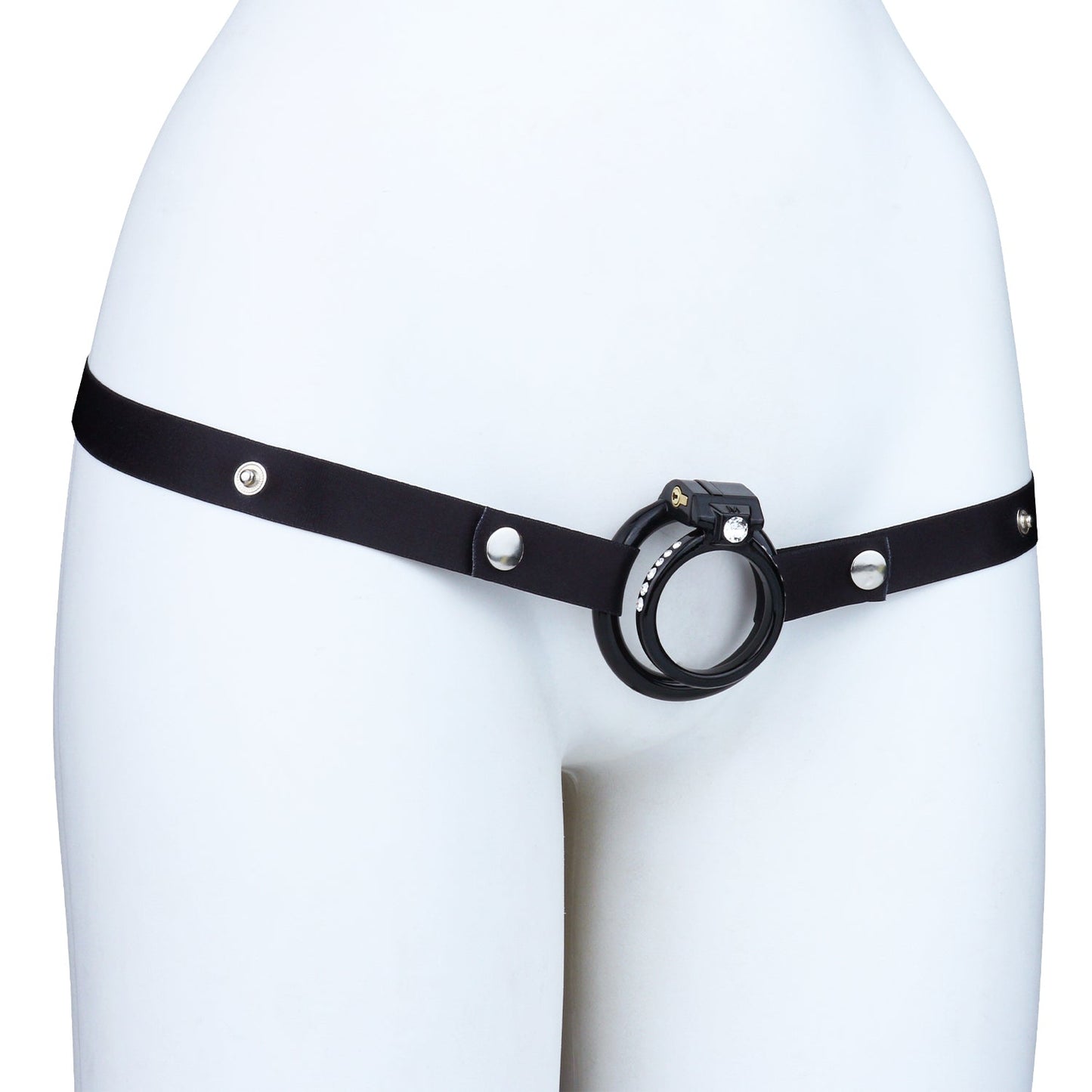 Time Contract Diamond-Accent Chastity Cage