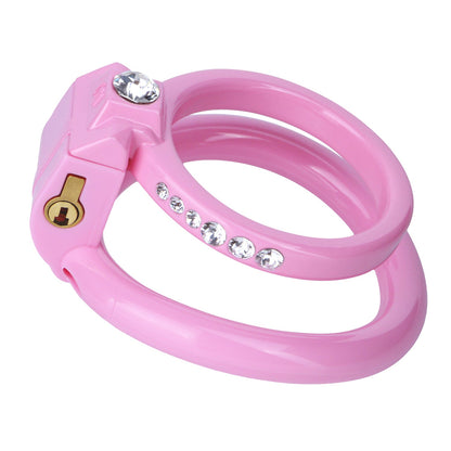 Time Contract Diamond-Accent Chastity Cage