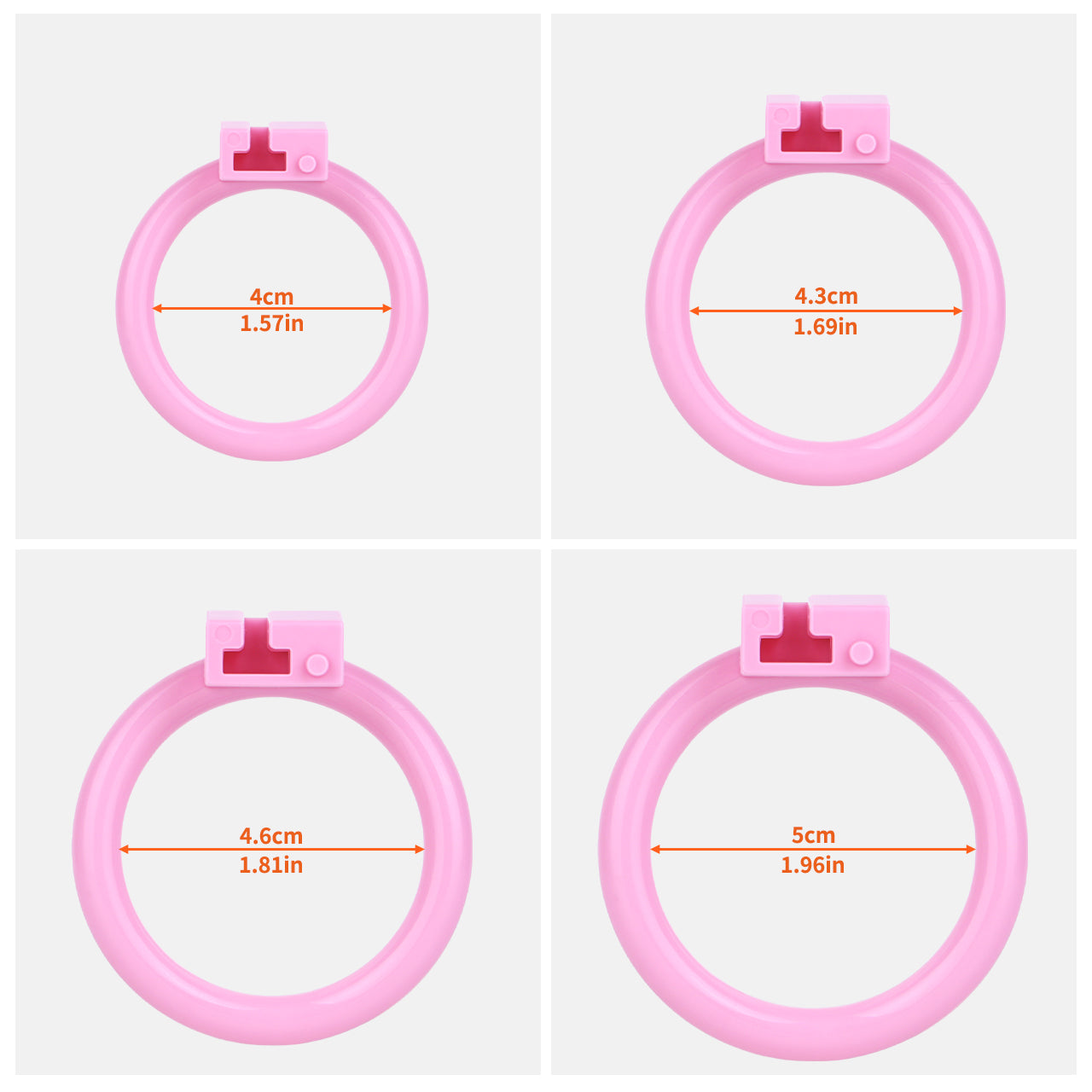 Time Contract Diamond-Accent Chastity Cage