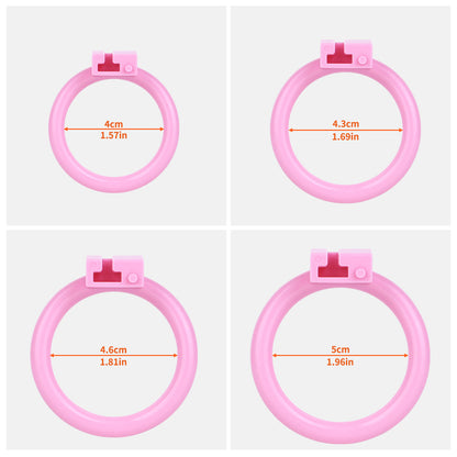 Time Contract Diamond-Accent Chastity Cage