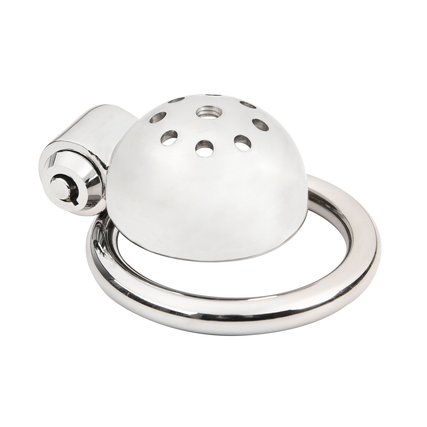 The Press-Type Jarhead Metal Chastity Cage