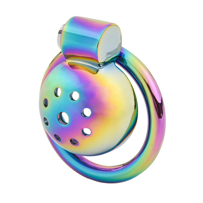 The Press-Type Jarhead Metal Chastity Cage