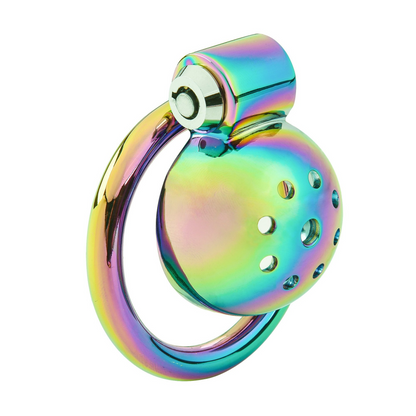 The Press-Type Jarhead Metal Chastity Cage