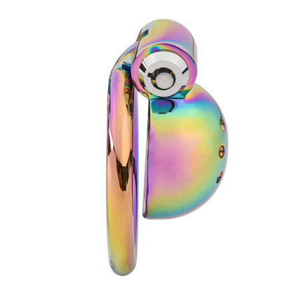 The Press-Type Jarhead Metal Chastity Cage