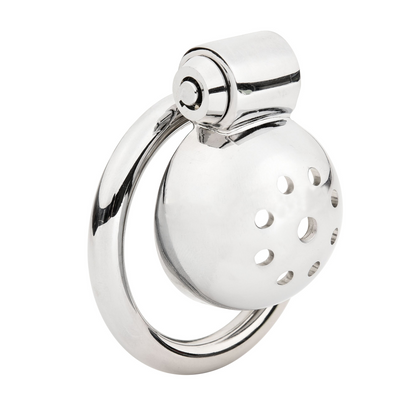 The Press-Type Jarhead Metal Chastity Cage