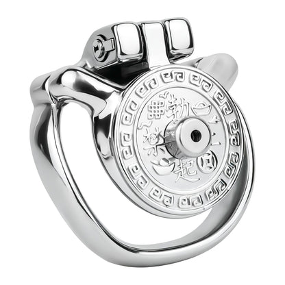 Tongbao Coin-Motif Chastity Lock