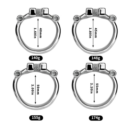 Tongbao Coin-Motif Chastity Lock