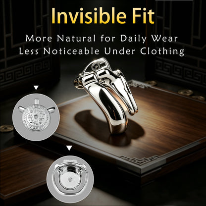 Tongbao Coin-Motif Chastity Lock