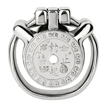 Tongbao Coin-Motif Chastity Lock