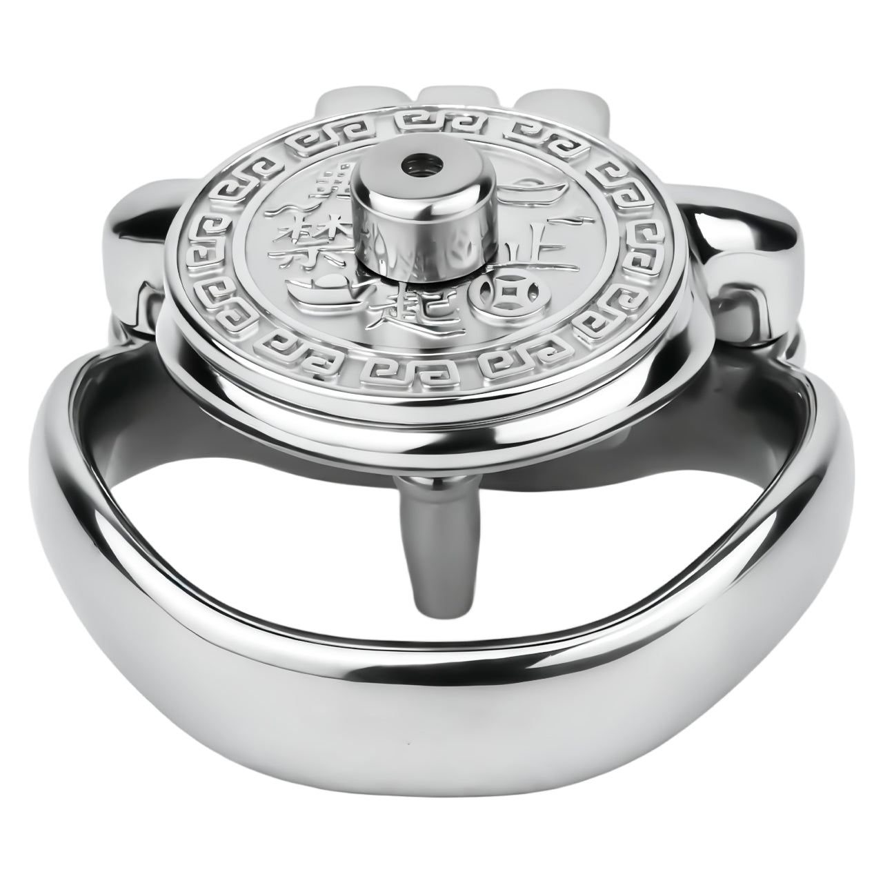 Tongbao Coin-Motif Chastity Lock