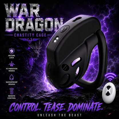 War Dragon Inferno Chastity Cage