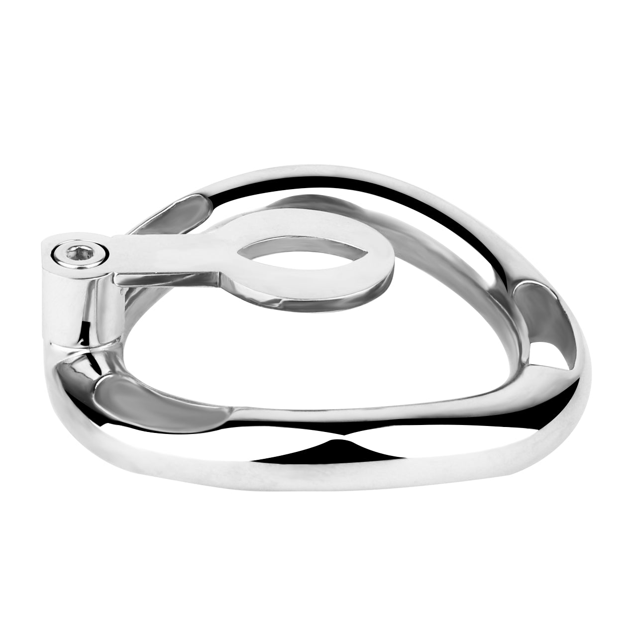 Zeus Eye Belt-Option Flat Chastity Cage