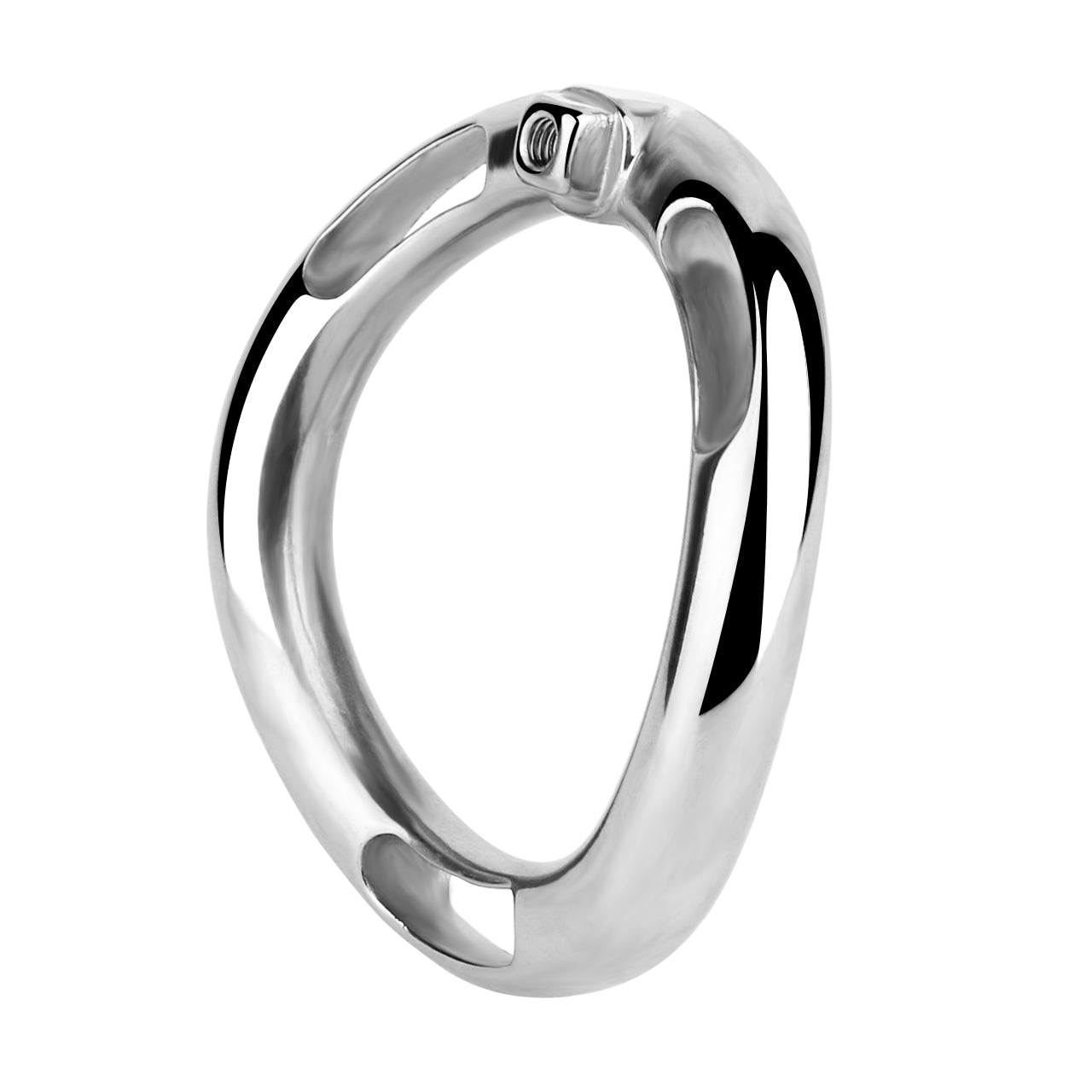 Zeus Eye Belt-Option Flat Chastity Cage
