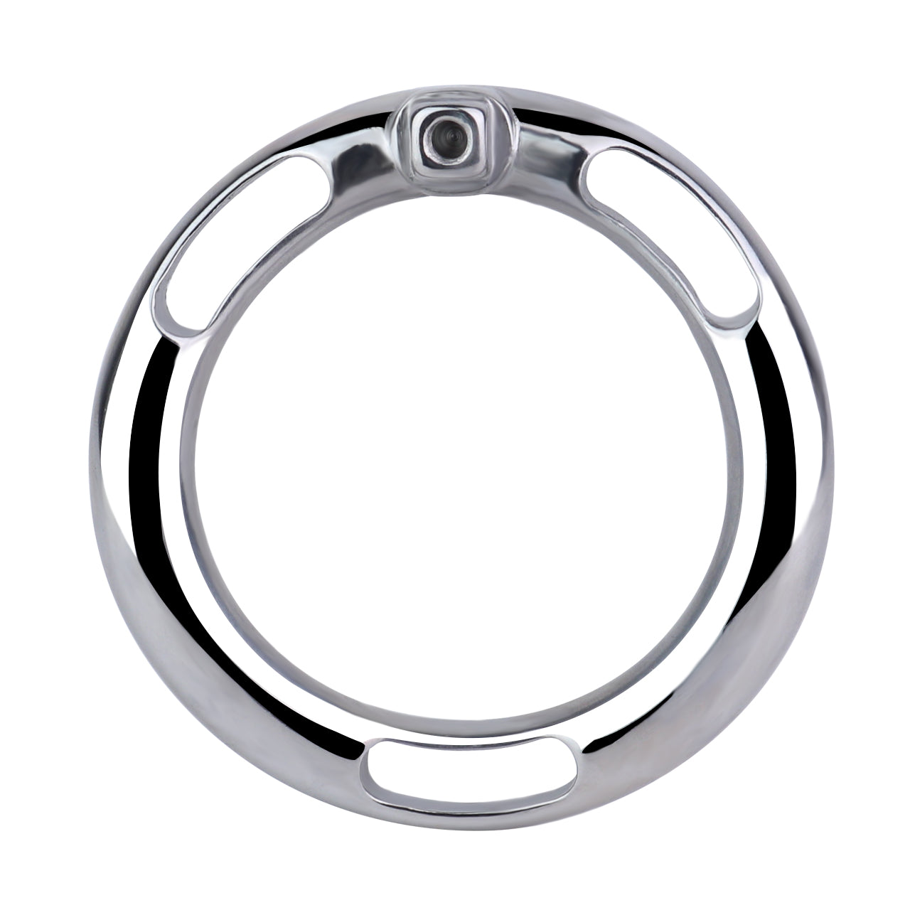 Zeus Eye Belt-Option Flat Chastity Cage