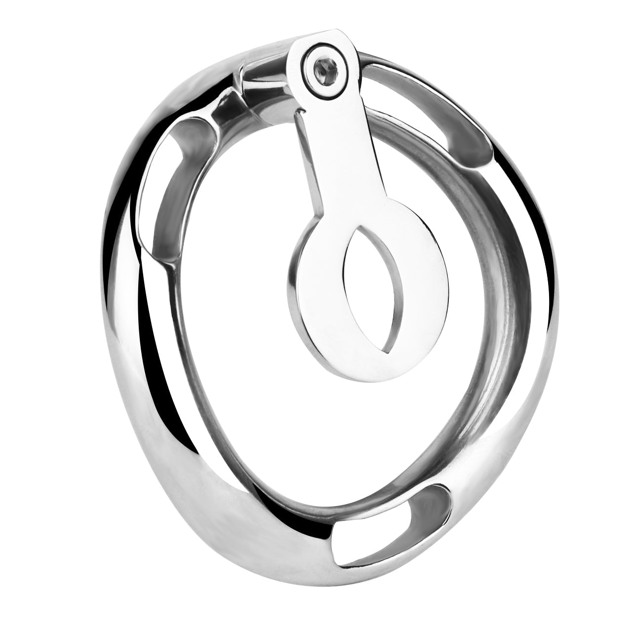 Zeus Eye Belt-Option Flat Chastity Cage