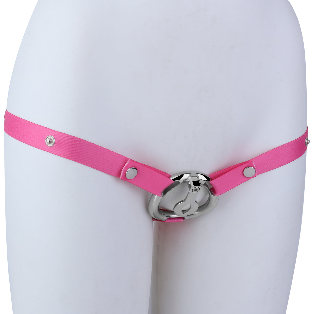 Zeus Eye Belt-Option Flat Chastity Cage